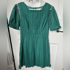 Francesca’s MIAMI classy green dress